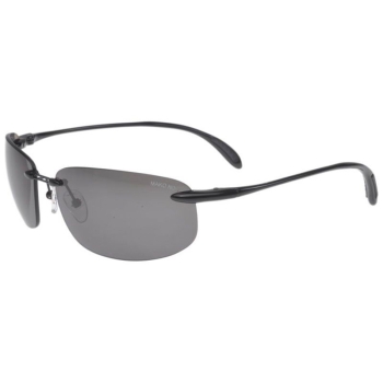 Очки солнцезащитные MAKO Feather Flex XL цв. Shiny Black цв. стекла Nylon HD Grey
