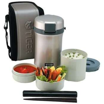 Термос TIGER LUNCH BOX для вторых блюд LWU-B200 в интернет магазине Rybaki.ru