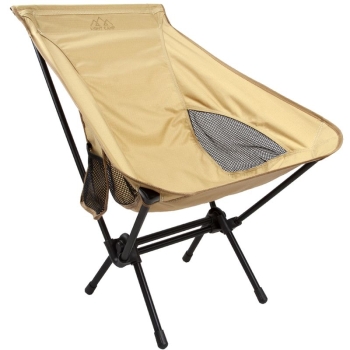 Кресло складное LIGHT CAMP Folding Chair Medium цвет песочный в интернет магазине Rybaki.ru