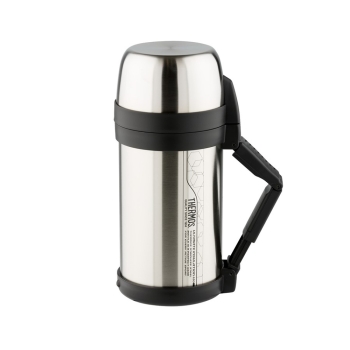 Термос THERMOS FDH Stainless Steel Vacuum Flask 1,4 л (тепло 24 ч / холод 24 ч) цв. Стальной в интернет магазине Rybaki.ru