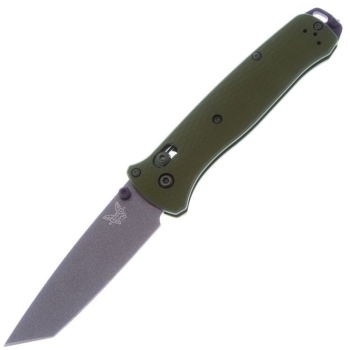 Нож складной BENCHMADE 537GY-1 Bailout CPM-M4 цв. Dark Green в интернет магазине Rybaki.ru