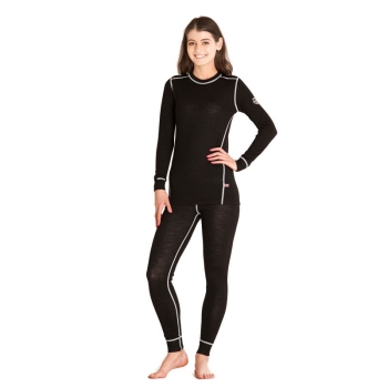 Комплект термобелья MONTERO Primaloft Hybrid Lady цвет Black в интернет магазине Rybaki.ru