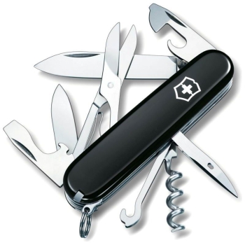Нож VICTORINOX Climber 91мм 14 функций цв. черный в интернет магазине Rybaki.ru