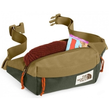 Сумка поясная THE NORTH FACE Lumbar Pack 4 л цвет british khaki / new taupe green в интернет магазине Rybaki.ru