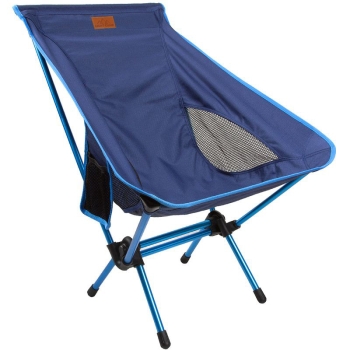 Кресло складное LIGHT CAMP Folding Chair Medium цвет синий в интернет магазине Rybaki.ru