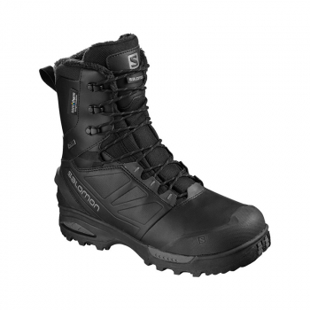 Ботинки SALOMON Toundra Pro CSWP цвет Black / Black / Magnet в интернет магазине Rybaki.ru