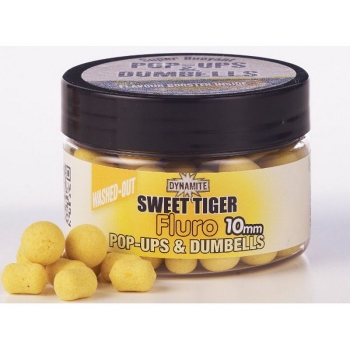 Бойл плавающий DYNAMITE BAITS 10 мм Sweet Tiger Fluro Washouts 100 г в интернет магазине Rybaki.ru