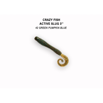 Слаг CRAZY FISH Active Slug 3