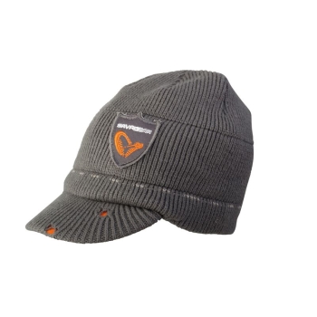 Шапка SAVAGE GEAR Logo Knit Beanie цв. Серый