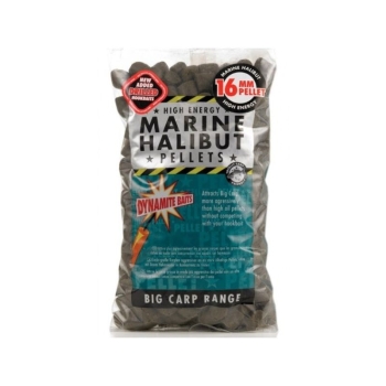Пеллетс DYNAMITE BAITS Marine Halibut 16 мм Просверленный в интернет магазине Rybaki.ru