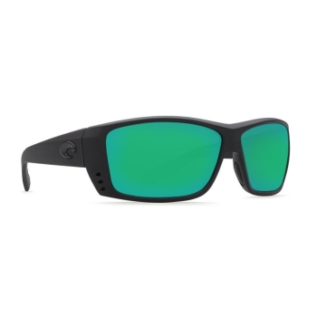 Очки поляризационные COSTA DEL MAR Cat Cay W580 р. L цв. Blackout цв. ст. Green Mirror Glass в интернет магазине Rybaki.ru