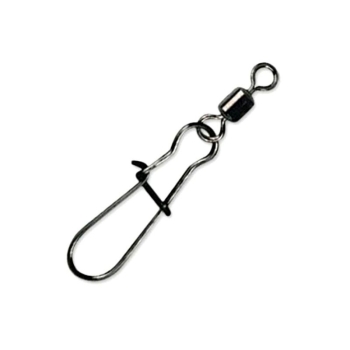 Вертлюг с карабином VMC 3526 BK № 10 (9 шт.)