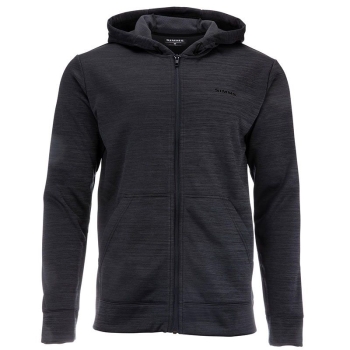 Толстовка SIMMS Challenger Hoody - Full Zip '21 цвет Black Heater