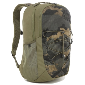 Рюкзак туристический THE NORTH FACE Jester цвет burnt olive green woods camo print / bog в интернет магазине Rybaki.ru