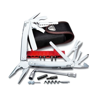 Мультитул VICTORINOX SwissTool X Plus 115мм 37 функций цв. серебристый в интернет магазине Rybaki.ru