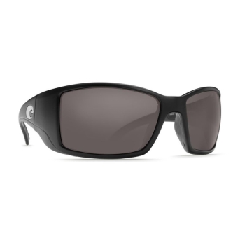 Очки поляризационные COSTA DEL MAR Blackfin 580P р. L цв. Matte Black цв. ст. Gray в интернет магазине Rybaki.ru