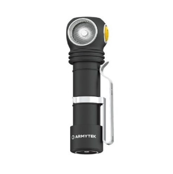 Фонарь налобный ARMYTEK Wizard C2 Pro Magnet USB Теплый цвет черный в интернет магазине Rybaki.ru