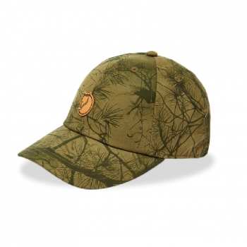 Кепка FJALLRAVEN Lappland Camo Cap цвет Green Camo в интернет магазине Rybaki.ru