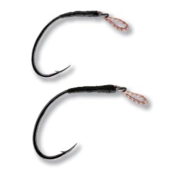 Крючок одинарный SMITH лососевые для блесен Sure Hook Salmon №3 black (3 шт.) в интернет магазине Rybaki.ru