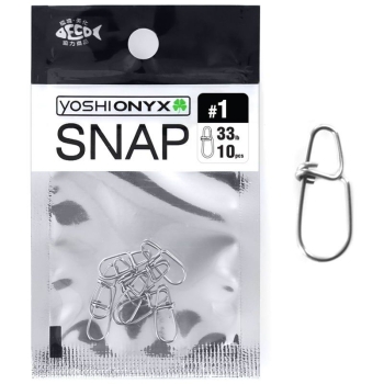 Застежка YOSHI ONYX Yoshi Onyx Snap B № 0 (10 шт.) в интернет магазине Rybaki.ru