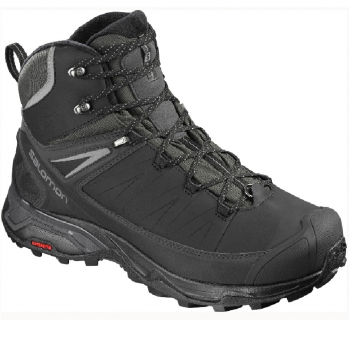 Ботинки SALOMON X Ultra Mid Winter CS WP цвет Black / Phantom / Quiet Shade