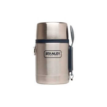 Термос STANLEY Adventure Food Jar для eды (тепло 12 ч/ холод 12 ч) 0,53 л цв. Стальной / Синий в интернет магазине Rybaki.ru
