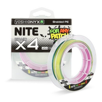 Плетенка YOSHI ONYX Nite 4 Multicolor 150 м # 1.1 в интернет магазине Rybaki.ru
