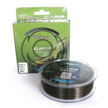 Леска SHIMANO Tribal Carp 300 м 0,3 мм цв. Зеленый в интернет магазине Rybaki.ru