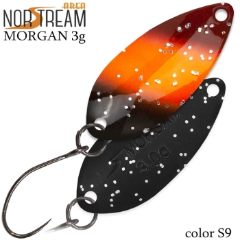 Блесна колеблющаяся NORSTREAM MORGAN 3 г код цв. 25 в интернет магазине Rybaki.ru