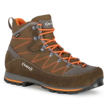Ботинки треккинговые AKU Tana GTX цвет Olive / Fluo Orange в интернет магазине Rybaki.ru