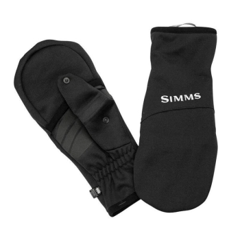 Рукавицы SIMMS Freestone Foldover Mitt цвет Black в интернет магазине Rybaki.ru