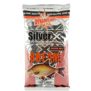 Прикормка DYNAMITE BAITS Silver X лещ красная в интернет магазине Rybaki.ru