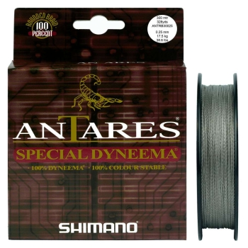 Плетенка SHIMANO Antares Special Dyneema 300 м 0,25 мм  в интернет магазине Rybaki.ru