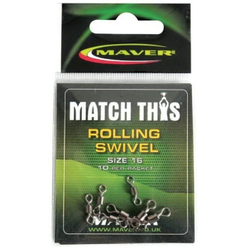 Вертлюг MAVER Match This р. 14 (10 шт.) в интернет магазине Rybaki.ru