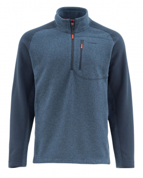 Пуловер SIMMS Rivershed Sweater Quarter Zip цвет Dark Moon