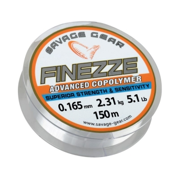Леска SAVAGE GEAR Finezze Mono 150 м 0,148 мм цв. прозрачный в интернет магазине Rybaki.ru