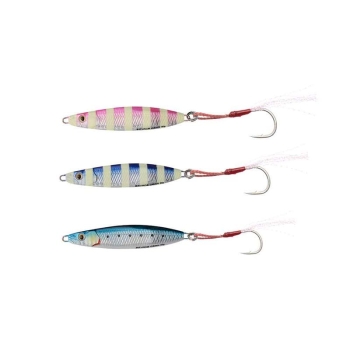 Пилькер SAVAGE GEAR LRF Psycho Sprat (3 шт.) цв. Sardine, White Glow, Pink Flash в интернет магазине Rybaki.ru