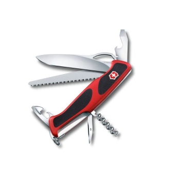 Нож VICTORINOX RangerGrip 79 130мм 12 функций цв. Красный / черный в интернет магазине Rybaki.ru