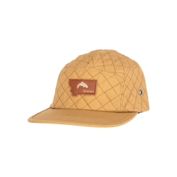Кепка SIMMS Big Sky Waxed Canvas Cap цвет Dark Bronze