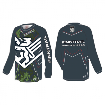Джерси FINNTRAIL Jersey 6601_N цвет Камуфляж / Зеленый