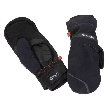 Рукавицы SIMMS Gore-Tex ExStream Foldover Mitt цвет Black в интернет магазине Rybaki.ru