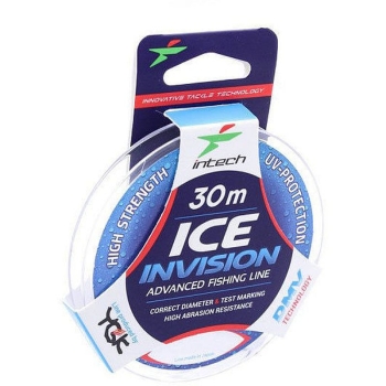 Леска INTECH Invision Ice Line 30 м 0,08 мм в интернет магазине Rybaki.ru