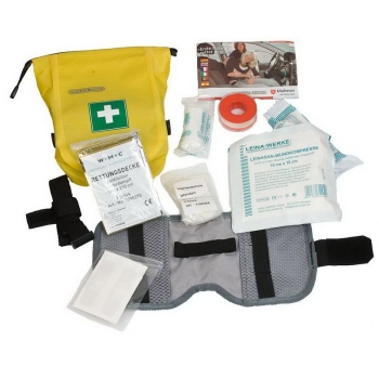 Аптечка ORTLIEB First-Aid-Kit Safety Level водонепроницаемая 1,2 л цв. желтый в интернет магазине Rybaki.ru