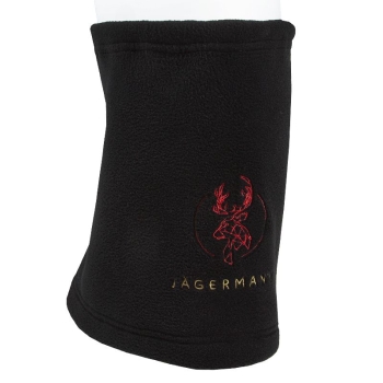 Бандана JAGERMANN Buff короткая флисовая цв. черный в интернет магазине Rybaki.ru