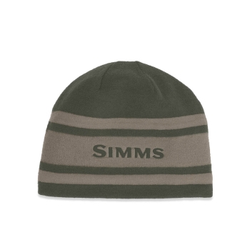 Шапка SIMMS Hayward Wool Beanie цвет Dark Olive в интернет магазине Rybaki.ru