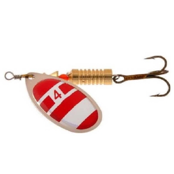Блесна вращающаяся NORSTREAM Aero Spinner № 0 2,5 г цв. silver / red / white в интернет магазине Rybaki.ru