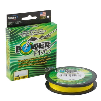 Плетенка POWER PRO 92 м цв. Желтый 0,28 мм в интернет магазине Rybaki.ru
