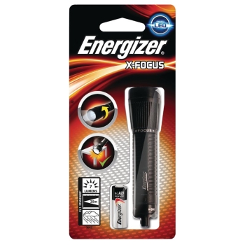 Фонарь ENERGIZER X-Focus LED 1AAA цвет черный