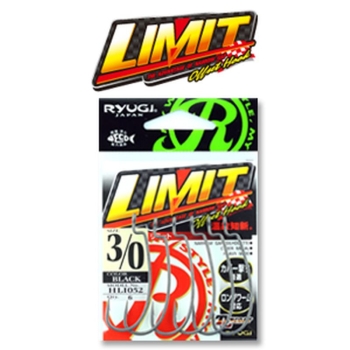 Крючок офсетный RYUGI Limit Hook № 5/0 (4 шт.) в интернет магазине Rybaki.ru
