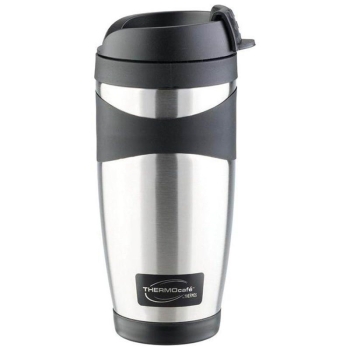 Термокружка THERMOS ThermoCafe DF-5000 (тепло 4 ч/холод 8 ч) 0,5 л с откидной крышкой в интернет магазине Rybaki.ru